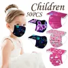 KN95 어린이 얼굴 마스크 보호 일회용 부직포 3 층 인쇄 다채로운 안티 먼지 방지 안개 아이 안개 얼굴 마스크
