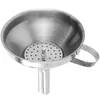 Functionele RVS Keuken Olie Honing Trechter met Afneembare Zeef/Filter voor Parfum Vloeibaar Water Gereedschap DH9862