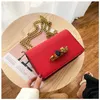 Cross Body Punk Skull Chain Clutch Women Bags 2021 Crystal Diamond Drilled Cranial Head Ring Fashion Handbag White Leather Shoulder Bag