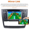 6.2-calowy samochód multimedialny odtwarzacz stereo stereo Apple Carplay Android Touch Escreen na 2004-2012 BMW 1 Seria E81 E82 E88 Automatyczne klimatyzacja