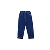 Jeans Ragazze Coreane Autunno E Inverno Abbigliamento Per Bambini Pantaloni In Denim Peluche Pantaloni Casual 11-19