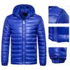 Stylish Winter Down Coat Hooded Soft Wear Resistant Hoodie Men Jacket Men Down Coat Winter Jacket G1108