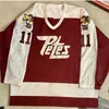 Vin402000 Movie jerseys 10 JON HOWSE 11 Petes Staal 23 Adam Essien Peterborough Peters shabby hockey jersey Custom Any Number and Name