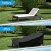 Couverture de transat de jardin pliable, imperméable, chaise de plage, chaises anti-poussière, Protection s 211116