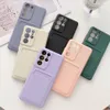 Candy Color Card Portfel Case dla Samsung A52 A72 A32 A51 A71 A12 A42 S21 Plus S20 FE Notatka 20 Odporny na wstrząsy miękka pokrywa telefonu