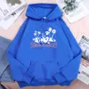 Kar Daisy Güzellik Komik Baskı Kadın Kapşonlu 2021 Bahar Gotik Hoodies Harajuku Gevşek Hoody Hip Hop Polar Kadın Yeni Streetwear Y0820