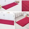 40x60cm 60x90cm Home Bath Mat Non-slip Bathroom Carpet Soft Coral Fleece Memory Foam Rug Mat Kitchen Toilet Floor Decor 211109