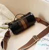 Cross Body Hit Colours Borsa a tracolla Vintage Long Round Bags For Women 2021 Crossbody Messenger Hand