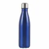 Bottiglia d'acqua sportiva a doppia parete sottovuoto 17 once Mantiene caldi freddi, BPA gratis, cola forma di viaggio boccetta termica per ragazzi, ragazze, bambini, scuola