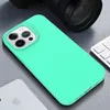 Custodie per telefoni addensate in paglia di grano per iPhone 13 12 Mini 11 Pro Max XS XR 7 8 Plus S21 Ultra A12 Riciclare la cover posteriore in TPU morbido opaco ecologico