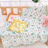 Neuinfabt Quilts Badetücher Druck Cartoon Babydecke Kinder Handtuch Quilt Tier Swaddle Neugeborene Badezimmer Roben Meer Versand EWB7212