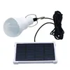 Solar LED-lampa DC5V 15W Spotlight Bulb Light Control Solpanel för utomhuscamping Nödbelysningslampa