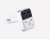 Cell Phone Chargers Car Kit Handsfree Wireless Bluetooth FM Transmitter LCD MP3 Player USB Charger 2.1A Accessories JJS32