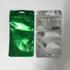 1000X 10 Color Aluminum Foil Clear Packing Bags For Zip Resealable Retail Lock Packaging Bags Zipper Mylar Bag Package Pouch Self Seal Bags