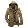 남자 재킷 겨울 군사 자켓 남자 두꺼운 따뜻한 윈드 브레이커 망 후드 의류 고품질 야외 스트리트웨어 캐주얼 코트