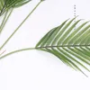 60-123cm Artificial Palmeira Falsa Plantas Folha Plástica Árvore Falsa para Casa Casamento Jardim Chão Sala Decorações 210624