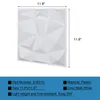 Art3D dekorative schallsichere 3D-Wallpaper-Panels in Diamant-Design für Wohnzimmer-Schlafzimmer-TV-Hintergrund, 30x30cm (33 Fliesen)