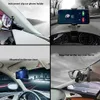 Dashboard Mount Car Phone Holder 360 Rotation Rearview Mirror Clip Stand Multifunction Bracket for Xiaomi Huawei iPhones