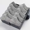 Solid Color Men Cotton Socks Breathable Casual Sport Ankle Sock Gift for Love Friend Wholesale Price 4 Colors