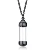 Cremation Jewelry Cylinder Pendant Necklace Urn keepsake Personality DIY Cremation Jewelry