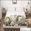 Sheets Conjuntos Suprimentos de cama Home Têxteis Jardim Luxo Elástico Elástico Cama de chapa com um colchão de banda ER Tamanho personalizável para nórdico BI