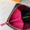 Carteira feminina de designer, bolsas masculinas com zíper, clipe longo, bolsa à prova d'água, porta-cartões, carteiras de flores marrons, bolsas de moda