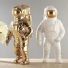 Decorazioni per interni Modello di cosmonauta in ceramica Ornamento Auto Giardino Statua Oro Spazio Uomo Scultura Astronauta Vaso di moda Creativo moderno