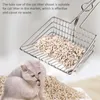 Really High Quality Plated Metal Large Size Cat Litter Shovel Scoop With Cleaning Brush In Random ColorPuppy Pet Dog Cats Or Use Travel & Ou