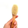 Wooden Bath Brushes Newborn Infant Hairbrush Baby Massager Brush SN4196