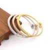 Jsbao Neue Mode 3 stücke Set Trendy Armband Frauen Gold/rose Gold/silber Farbe Edelstahl Geflochtene Stahl draht Manschette Armreif Set Q0717