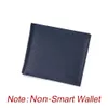 Smart Wallet Bluetooth Tracker Antilost Soft Genuine Leather Men wallets High Quality Purse Male1446912