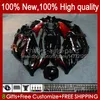 Body for Suzuki Katana GSX600F GSXF600 GSXF750 GSXF 600 750 CC 98 99 00 01 02 29NO.12 600CC 750CC GSX750F GSXF-600 GSXF-750 1998 1999 2000 2001 2002 Fairing Red Flames