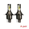 2 pezzi Tuning auto H4 9003 Lampadine per fari a LED per camion per auto HighLow Dual Beam 6000K Bianco 13000LM Accessori interni per auto universali