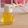 Carro de madeira perfume garrafa vazia aromaterapia garrafa de óleo essencial pendurado difusor ambientador 688 s21039088