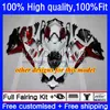 Injection Mold Fairings For SUZUKI GSXR600 GSXR-750 750CC K8 GSXR750 08-10 22No.23 GSXR 600 750 CC 600CC GSX-R600 08 09 10 GSXR-600 2008 2009 2010 OEM Bodys Factory black