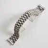 Bracelets de montre 13 17 20 21mm, accessoires pour série Date-Just, bracelet de poignet en acier inoxydable massif, bouche d'arc 287D