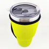 12 färger Tumbler Sleeve Neopren kopplock med bärhandtag Håll cool anti-frystäck