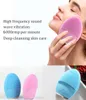 Skin Care Tools Electric Face Scrubbers Mini Vibrator Massager Facial Cleansing Brush Sonic Face Silicone Clean Beauty Foreoing Machine