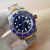 Clean Factory Super Quality Klockor 40mm 116613 116613lb Två ton Guld Keramiska Bezel Cal.3135 Rörelse Mekanisk Automatisk Mens Watch Mäns Armbandsur