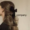 Vintage Black Samt Bogen Haar Ribbon Scrunchie für Frauen Mädchen Lange Elastische Haarbindung Headwear Weibliche Haarschmuck