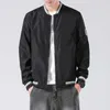 Mäns Windbreaker Bomber Jackor Pilot Militär Casual Baseball Coat Man Kläder Höst Slim Fit Jacket Män Outwear 4XL 210928