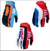 cinco guantes de motocicleta
