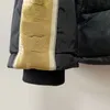 패션 남자 겨울 아래로 코트 오버 코트 파카 재킷 인쇄 편지 streetwear 패딩 코트