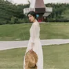 Vintage Retro Dress Women French Style Elegant Designer Fairy Dresses Casual Chiffon Party Dress Women's Clothing 14619 210519