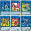 Nya 55st Yu-Gi-Oh! 20-årsjubileum Flash Card Egyptian God Blue-Eyes White Dragon Dark Magician Yugioh Game Collection Cards Y1212