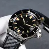 watches men luxury brand Fifty Fathoms 50 Fathoms 5015-11C30-52A Black Dial 8215 Automatic Mens Watch PVD Black Steel Case Leather Strap discount