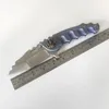 Begränsad anpassningsversion Fällkniv Man of War Anodiserad Titanium Handtag S35VN Blad Personlighet Skruv Camping Knivar Taktisk EDC Starka Jaktverktyg