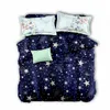 Bright Stars BedsPread Blanket 200x230cm Högdensitet Super mjuk Flanell filt till på för soffan / sängen / bil bärbara plädor 211019