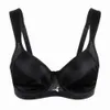 Soutien-gorge de sport à séchage rapide sans doublure à armatures antichoc Gym Top Sport Brassier sans couture réglable Fitness Femmes Soutien-gorge Bleu Noir 90 C E 210623