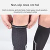 Armbåge knäskydd 2021 1 st underbenhylsa täcke anti-halkkomprimering stickat skyddare utomhus löpning basket sport stöd